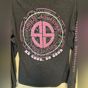 Simply Southern Long Sleeved Women’s T-Shirt Size Medium